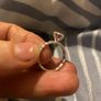 Amethyst Sterling silver ring, Spinning branded Image 5