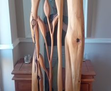 Handmade Rosewood Artisan Mirror