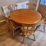 Extendable Kitchen Table & 5 Chairs Image 3