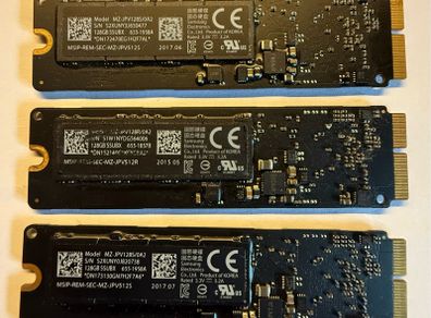 Samsung MZ-JPV128S/0A2 - 128GB SSD for Apple MacBook - read the add