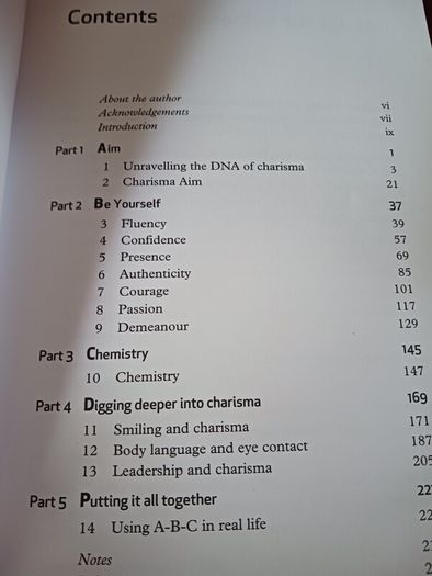 Charisma / Andrew Leigh / 2011