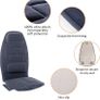 Seat with 2 Heat Levels, Extra Memory Foam Cushion with 10 Vibration Massage Motors, Image 3