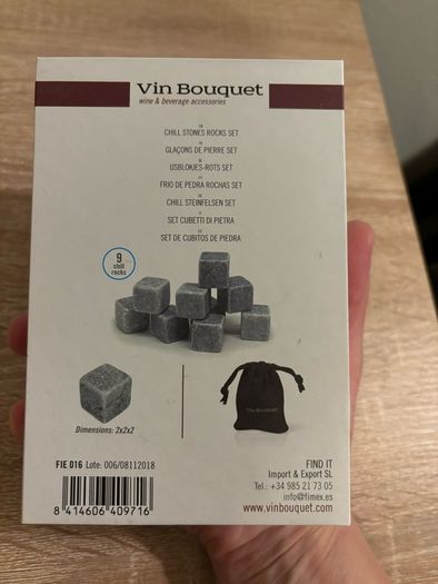 Brand New Chill Stones Rock Set