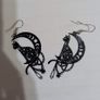 Witchy Cat Earrings Image 2