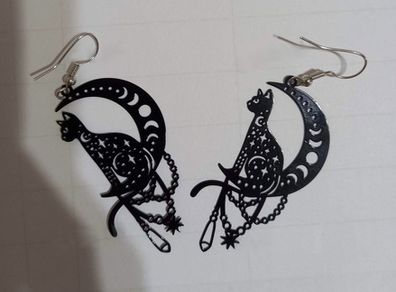 Crescent Moon Earrings - nice gift + other lovely earrings available