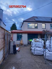 Standing seam roof, sale and delivery of roofing materials and gutter systems