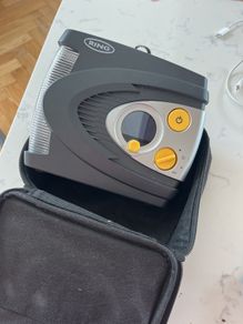 Digital air compressor with LED light