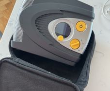 Digital air compressor with LED light