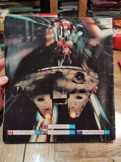 Star Wars Return of the Jedi Panini 1983