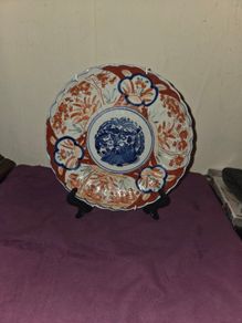 Antique hand paint Japanese Plate