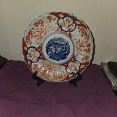 Antique hand paint Japanese Plate