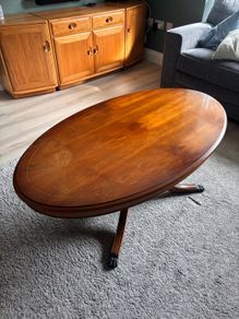 Oval Coffee Table
