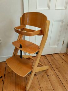 Mamas & papas solid wood high chair