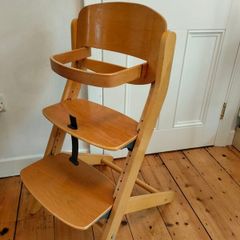 Mamas & papas solid wood high chair