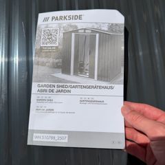 Lidl Parkside Garden Shed