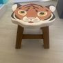 Kids wooden stool Image 2