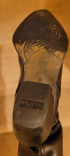 Real leather ladies cowboy boots