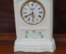 Belleek_Slenveigh_Shamrock Mantel Clock