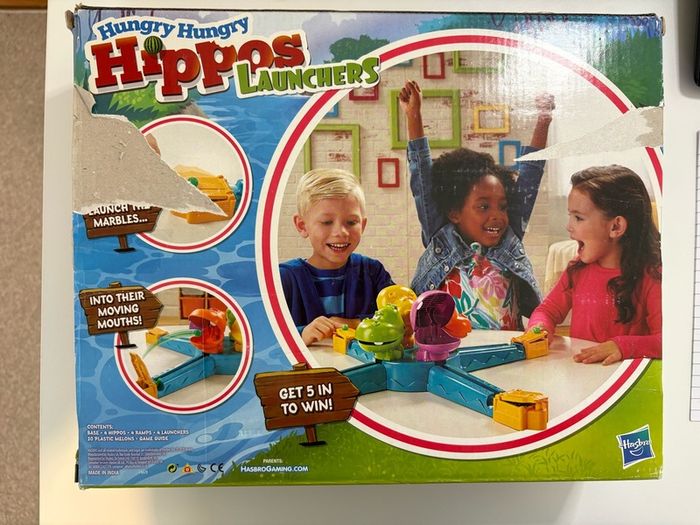 Hungry Hungry Hippos launchers Game