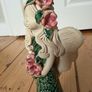 Ceramic handmade decorative angel figurine Image 4