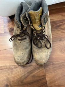 Jcb steel toe boots