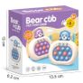 Quick Push Pop It Game Fast-Paced Puzzle Fidget Toy with Lights & Sounds 4 Modes Speed Image 2