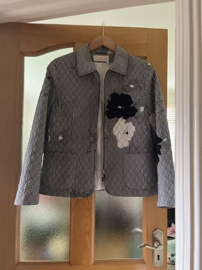 Ladies Auantagarde Patchwork quilted trendy jacket 12 size