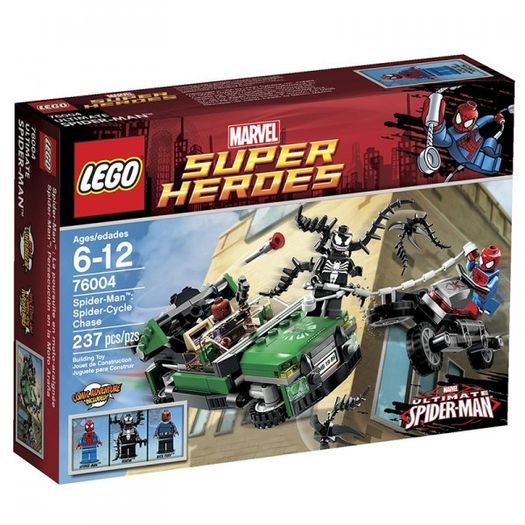 LEGO 76004 Marvel Super Heroes Spider-Man Spider-Cycle brand new