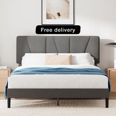 Double Bed Frame Bed 135 x 190 cm