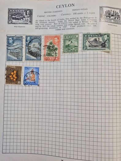 Stamps of the world stanley gibbson album