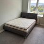 Double bed with mattress Image 6