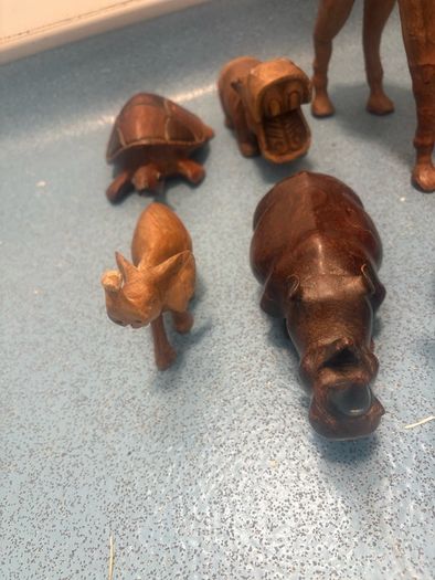 Wooden animals