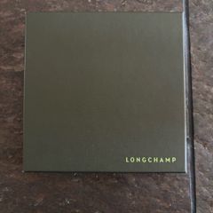 Longchamp Men's Foulonne black bifold wallet
