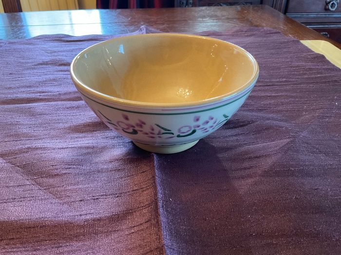 Nicholas Mosse REDUCED.  new lavender 4 piece set . Round platter , large mug , creamer and sugar bowl