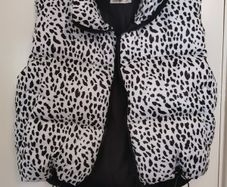 Puffer vest coat short