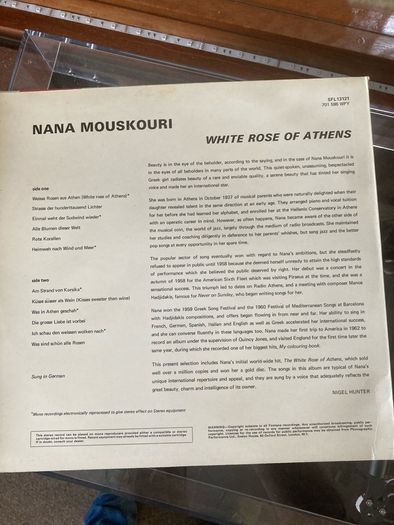 Nana Mouskouri - White Rose of Athens