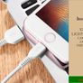 Hoco Lightning Cable 1m Iphone 5 Iphone 6 Iphone 7 Iphone 8 Iphone X Iphone11 Image 3