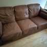 3 seater leath sofa Image 2