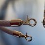 Handles for handmade bag, crochet bag handle. Pu Leather Bag Straps 2pcs Image 3