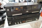 Technics amplifier and cassette player  for repair or parts