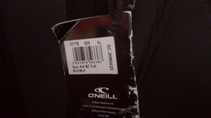 Wetsuit O'neills Epic