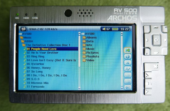Archos AV500 AV 500 30 GB Multimedia Player and DVR , works well