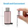 Aluminum Alloy OTG Micro USB (Male) to USB-C (Female) QC 3.0 Charger & Sync Adapter with Keychain (Brand New/Warranty) Image 8
