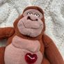 Disney Gorilla Kala Tarzan McDonald's 2000 Plush Used Please look at the pictures Image 3