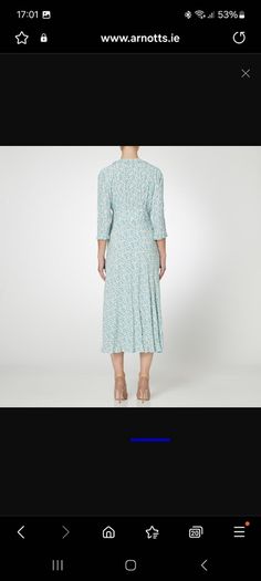 Ladies Ghost Midi Dress