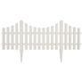 White Lawn Divider 17 pcs / 10 m Image 3