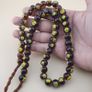 Vintage Venetian African Style Face Glass Beads Necklace 20 inches long Image 10