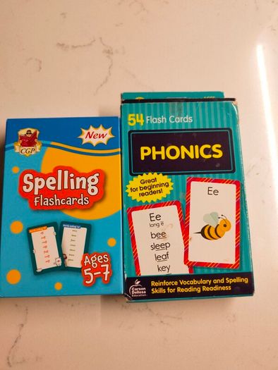 flashcards spelling pack of 2