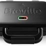 Breville Ultimate Deep Fill Toastie Maker | 2 Slice Sandwich Toaster | Removable Non-Stick Plates | Stainless Steel | Black Image 2