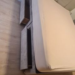 King bed base and Respa mattress